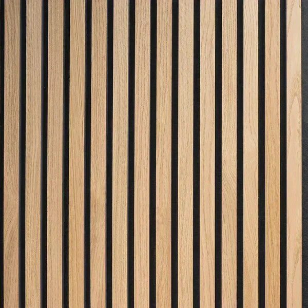 Paneles de pared de listones de madera flexibles premium - (270 cm x 110 cm)